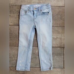 Cherokee Super Skinny Crop Jeans Little Girls Size 4